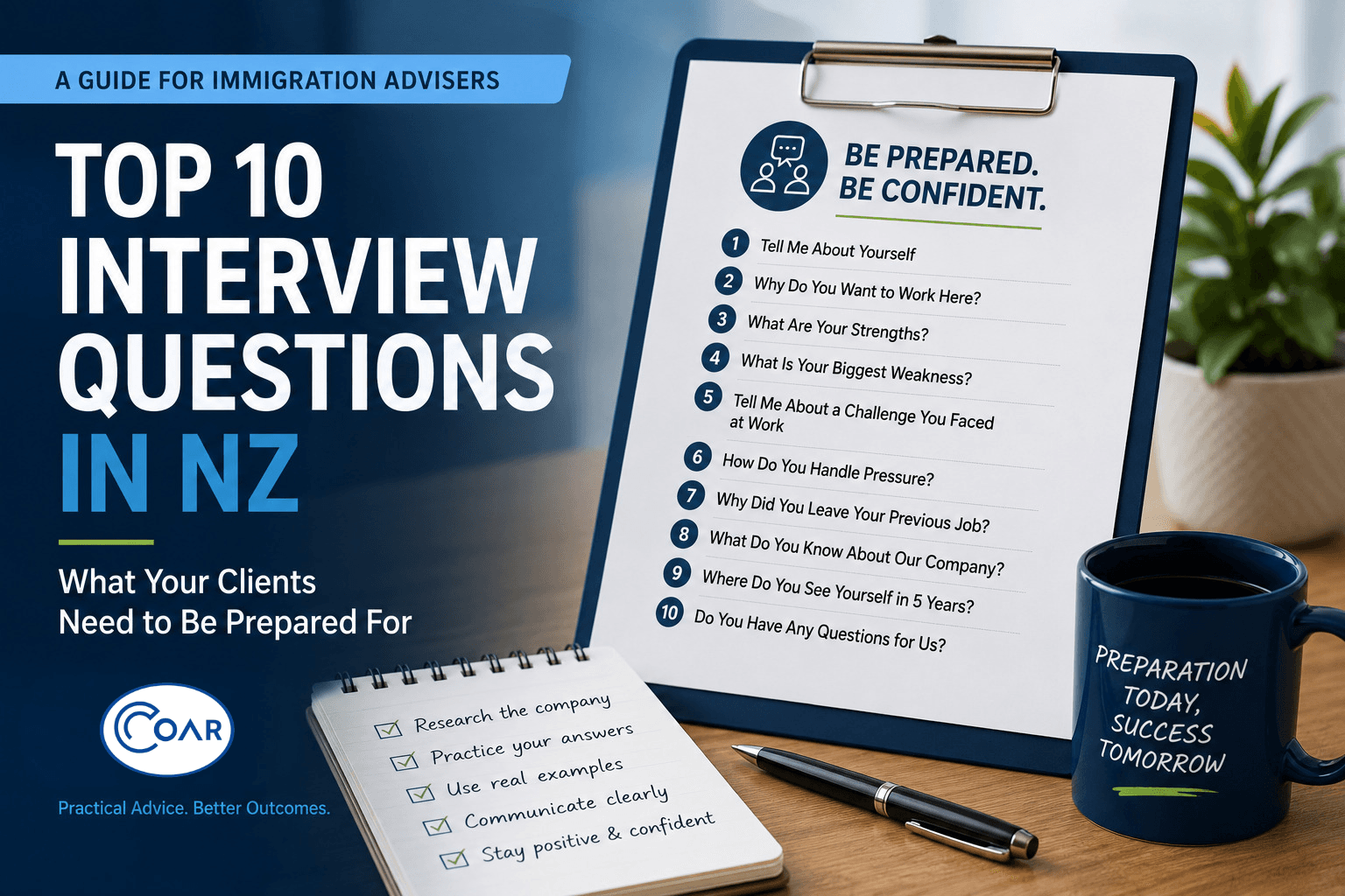 Top 10 Interview Questions in NZ - What Your Clients Need to Be Prepared For