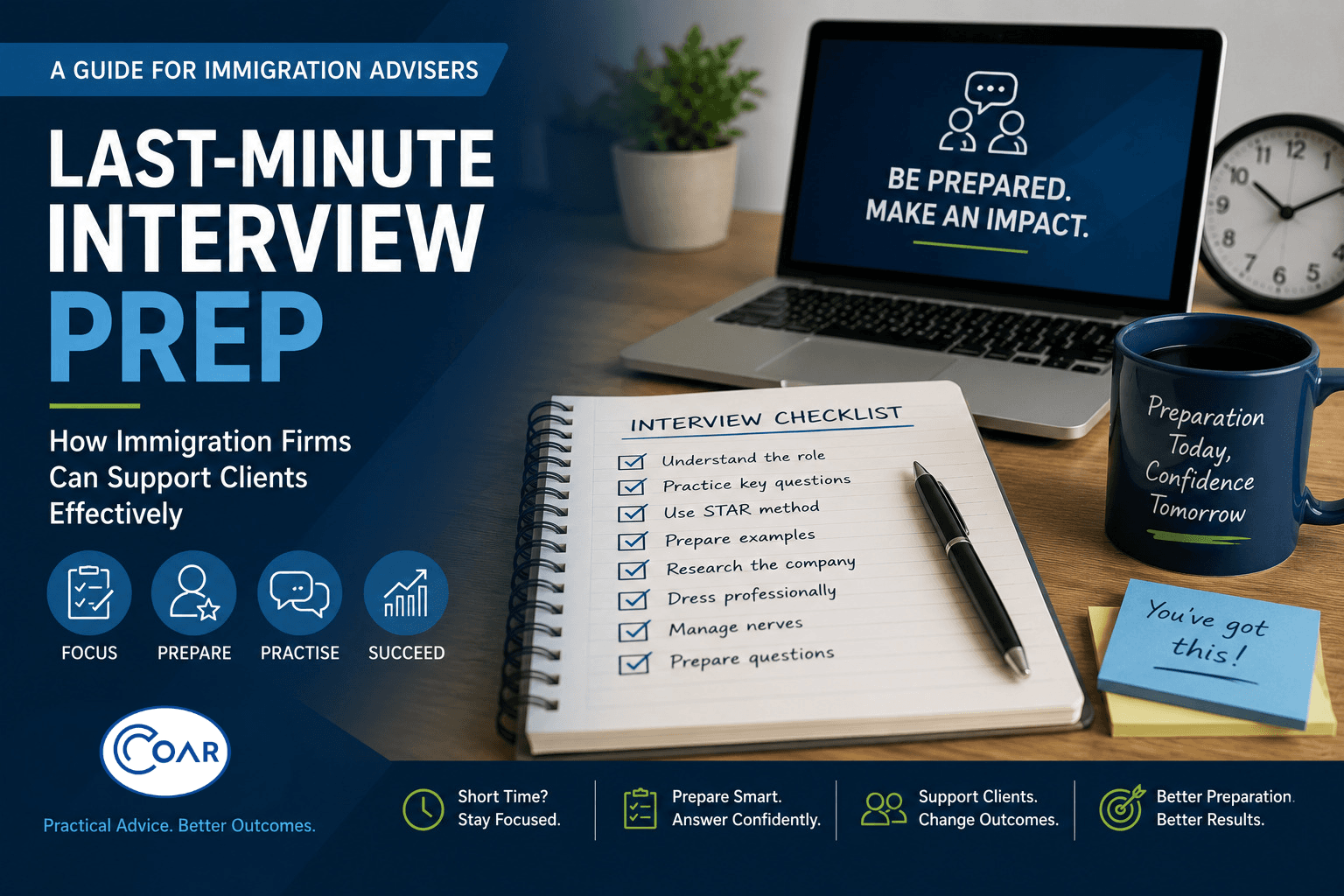 Last-Minute Interview Prep: How Immigration Firms Can Support Clients Effectively